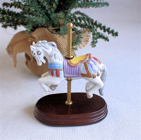 Small Vintage Horse Vintage Ceramic Horse Rocking Horse Nursery