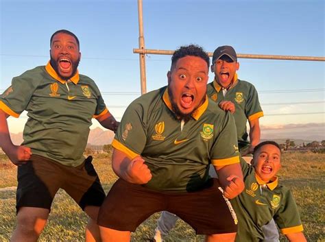 'Go Bokke!' - Springboks superfan gets ready for World Cup finals | Bona Magazine