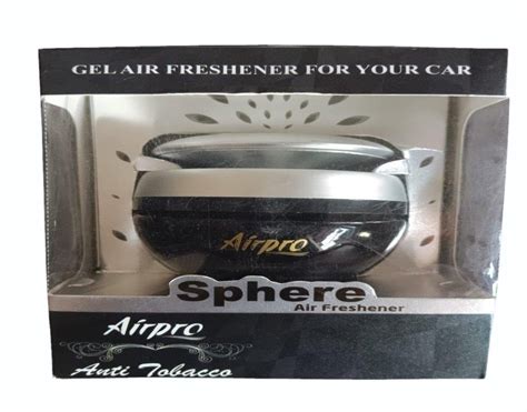 Gel Form Jasmine Airpro Sphere Car Air Freshener Packaging Type Box