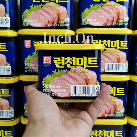 3 PIECES Of Hansung Korean Premium Luncheon Meat 340g Authentic Same