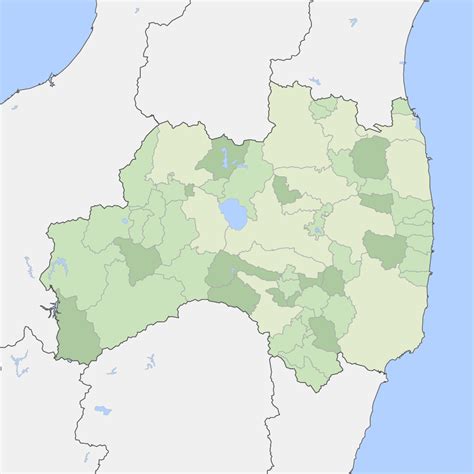 福島県の地図 Map It マップ・イット