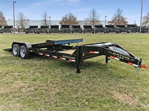 Heavy-Duty, Professional Grade Tilt-Bed Equipment Trailers - Gatormade