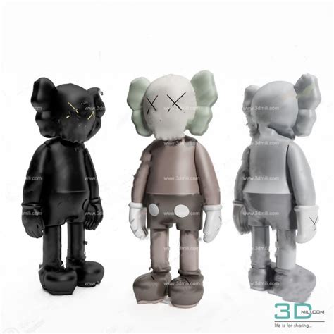 412sell Album Kaws Doll Toys Vol 1 3ds Max Store 2025 Sell Model