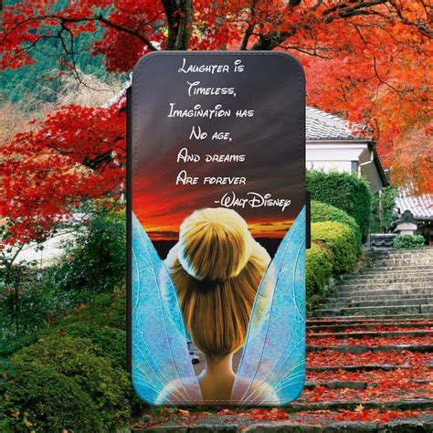 Disney Tinkerbell Fairy Laughter Is Timeless Dreams Quote Flip Etsy