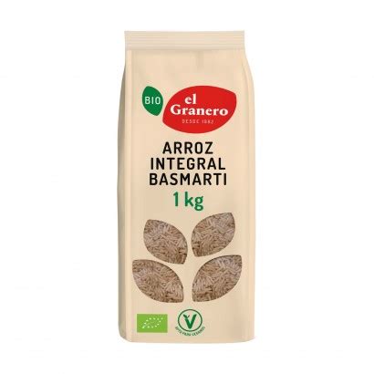 Arroz Basmati Integral Bio Kg El Granero Integral Espacio Organico