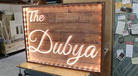 How To Make A Diy Backlit Led Sign Wilker Do S