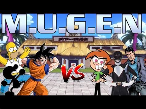 Mugen Request Goku Mr Game Watch Homer Simpson Vs Vicky Black