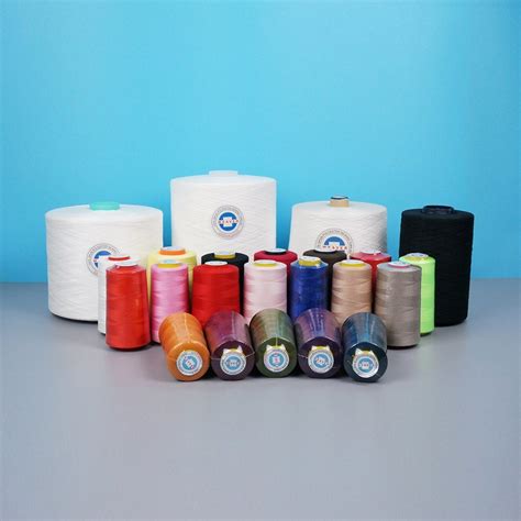 Percentage Spun Polyester Sewing Thread Ne Dyed Color