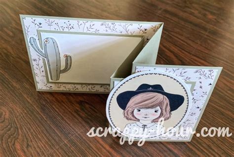 Double Z Fold Cards Tutorial Scrappy Hour