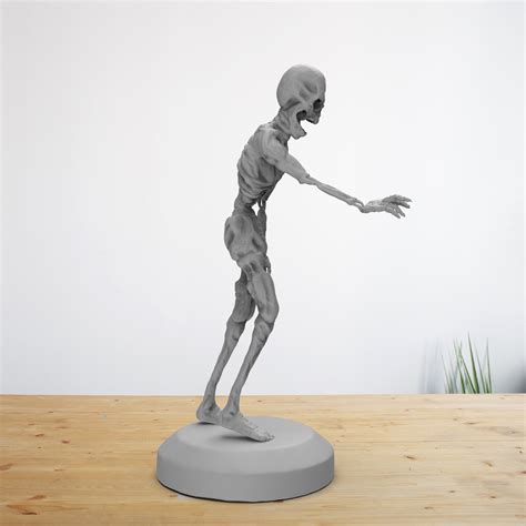 Archivo Stl Gratis Figura Impresa En 3d De Un Esqueleto No Muerto・objeto Para Impresora 3d Para