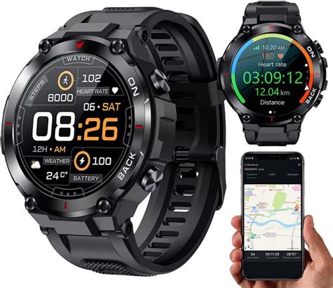 Smartwatch Męski Z Gps Inteligentny Zegarek Sg Gadgets 37 Pro SG