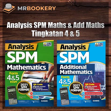 MrBookery Buku Latihan Analysis SPM Mathematics Additional