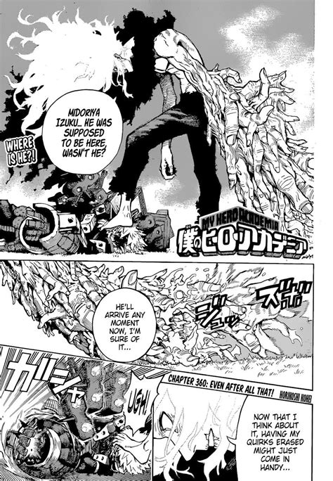 Read Manga MY HERO ACADEMIA - Chapter 360