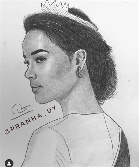 Yaya Urassaya Thai Actress Drawing Human Face Drawing Face