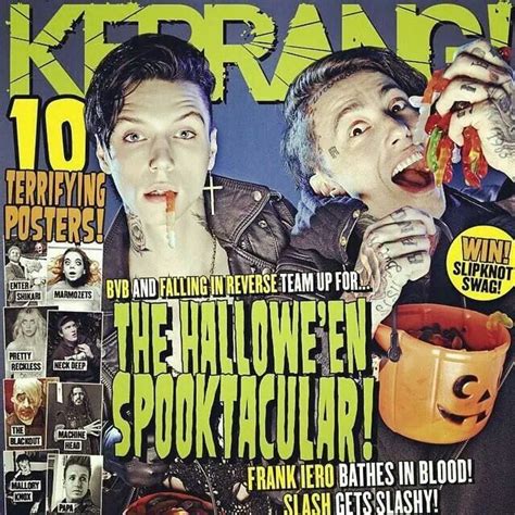 Andy Biersack And Ronnie Radke On The Cover Of Kerrang Magazine We Are