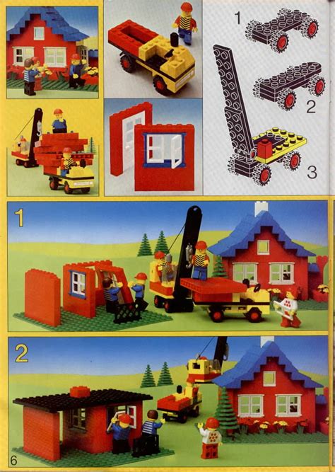 Lego Instructions For Set 6000 Legoland Idea Book Books Lego