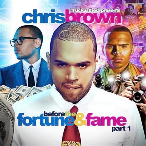 Chris Brown Fortune Deluxe Album Cover Stashokkeen