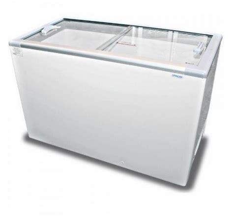 Freezer Horizontal Expositor Fricon Tampa De Vidro 411L HCEB 411 V