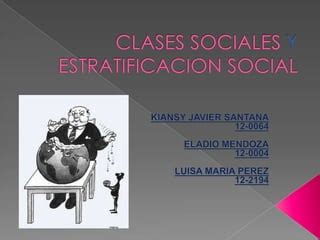 Diapositiva Estratificacion Social Ppt