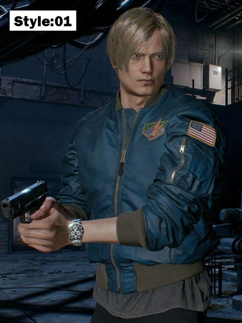 Resident Evil 4 Leon Kennedy Costumes Casual Jacket