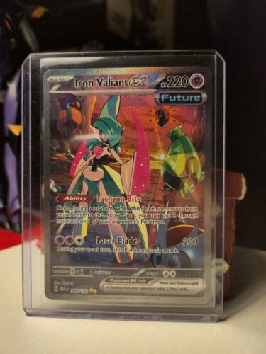 Pok Mon Tcg Iron Valiant Ex Paradox Rift Holo Special