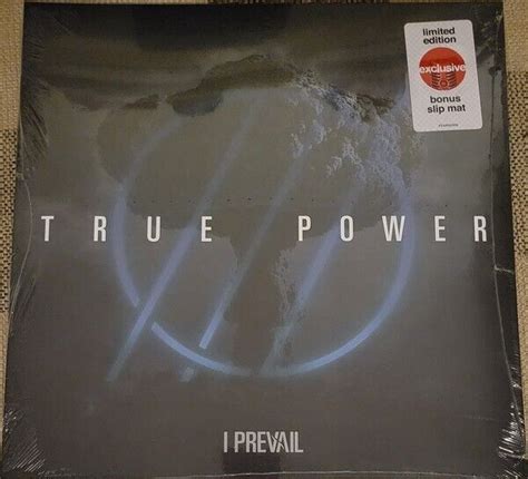 I Prevail True Power Target Exclusive Black Vinyl LP With Slip Mat