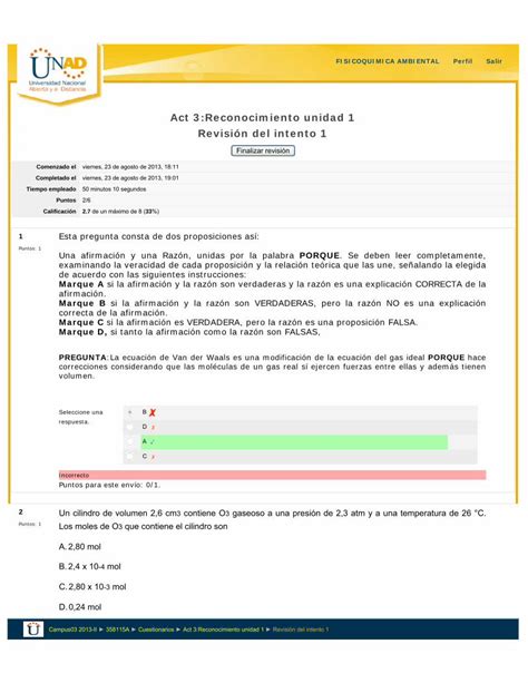 PDF Retroalimentacion Act 3 Reconocimiento Unidad 1 Fisicoquimica