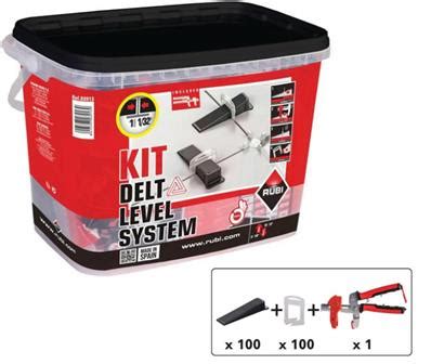 RUBI Kit DELTA LEVEL SYSTEM spécial pose carrelage Outil Maxi Pro