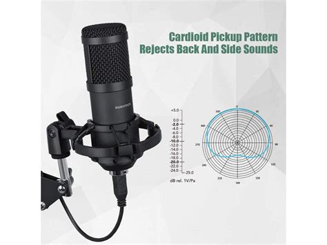 USB Streaming Podcast PC Microphone SUDOTACK Professional 192KHZ 24Bit