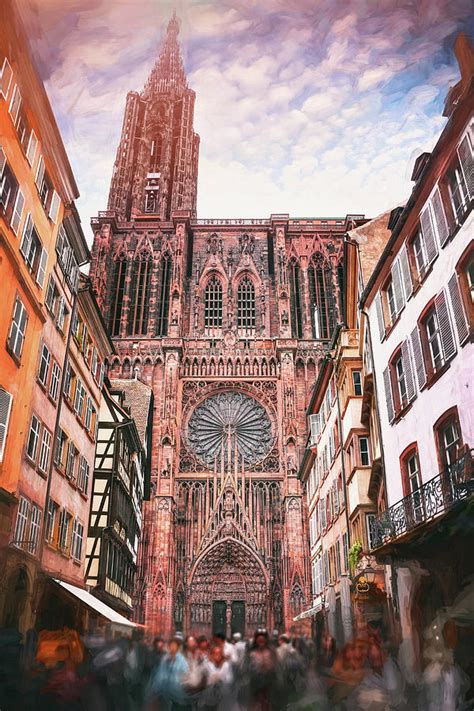 Strasbourg Cathedral France Photograph by Carol Japp