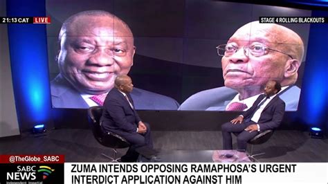 Former President Zuma To Oppose President Ramaphosas Urgent Interdict