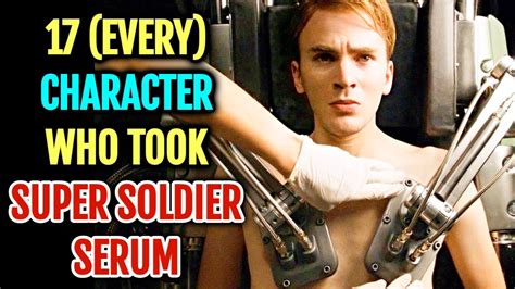 17 Every Character Who Took Super Soldier Serum Backstories