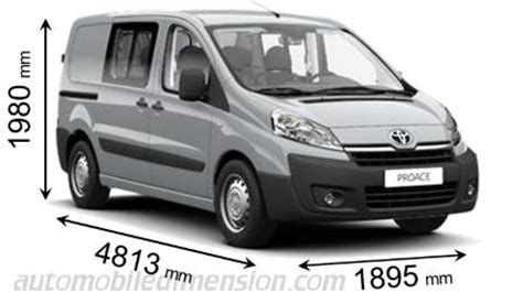 Dimension Toyota Proace Verso Medium Volume Coffre Et Similaires