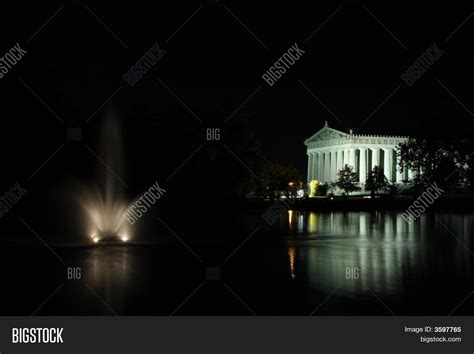 Parthenon Night Image & Photo | Bigstock