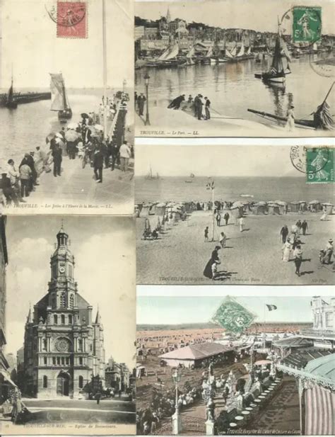 LOT DE 103 Cartes Postales Anciennes Et 5 Cpsm De Trouville 14 N1