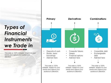 Types Of Financial Instruments We Trade In Convertible Debt Ppt