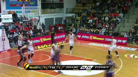 Guy Pnini Points In Hapoel Ness Ziona Vs Hapoel Unet Holon YouTube