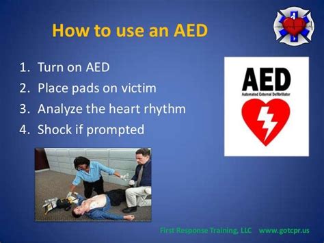 How To Use An Automated External Defibrillator Aed