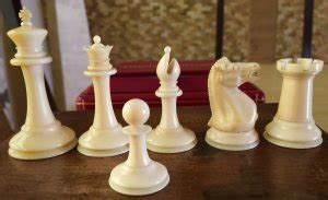 Jaques Ivory Anderssen Chessmen Chess Antiques