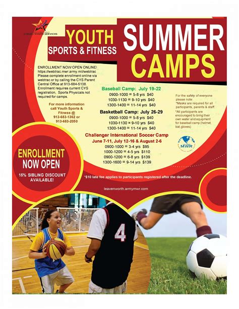 View Event Youth Sports And Fitness Summer Camps And Programs Ft