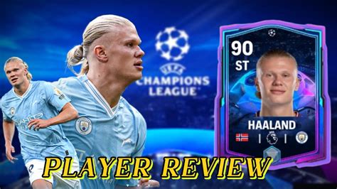 90 OVR ERLING HALAAND REVIEW EAFC 24 YouTube