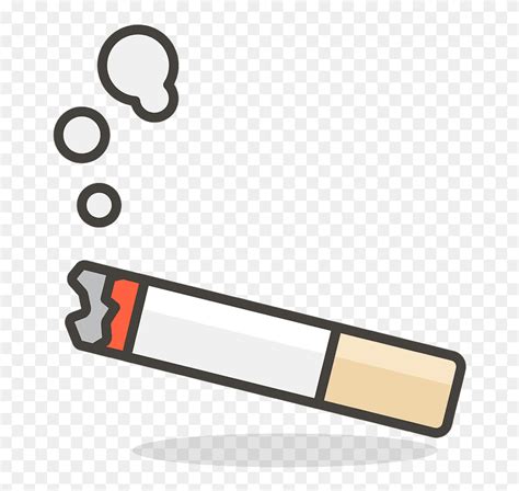 Cigarette Emoji Clipart - Cigarette Icon - Png Download (#5256498) - PinClipart