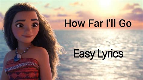 Aulii Cravalho Moana How Far Ill Go Full Song Reprise Lyrics 4