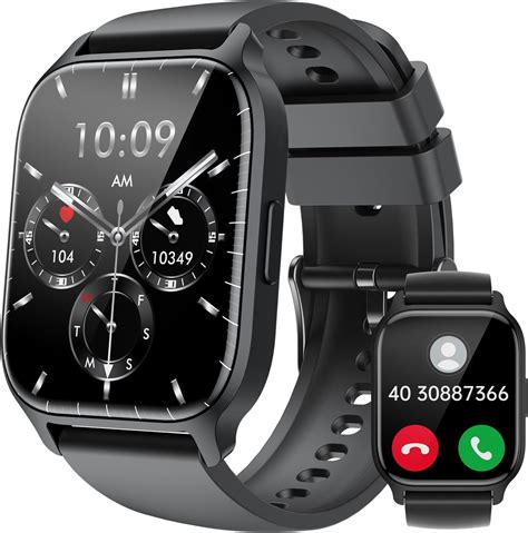 LLKBOHA Smartwatch Herren Damen Mit Telefonfunktion 1 85 Zoll