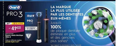 Promo Brosse à Dents électrique Oral b chez Cora iCatalogue fr