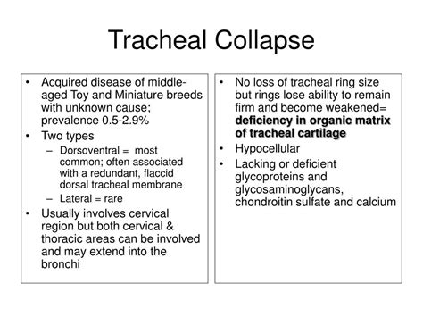 Ppt Tracheal Collapse Powerpoint Presentation Free Download Id4802543