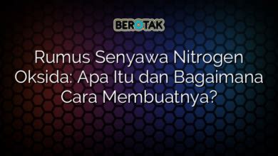 Rumus Senyawa Nitrogen Oksida Apa Itu Dan Bagaimana Cara Membuatnya