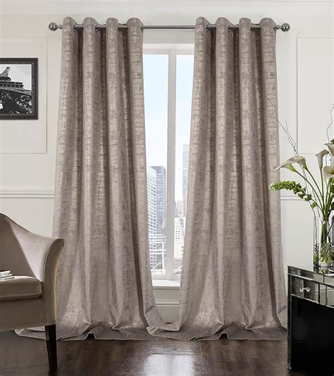 Always4u 100 Blackout Soft Velvet Curtains For Bedroom