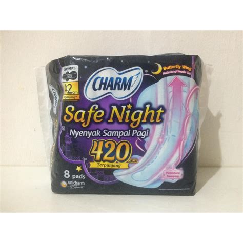 Jual Charm Safe Night 420 Mm 420mm 42 Cm 42cm 8 Pads Gathers Wing