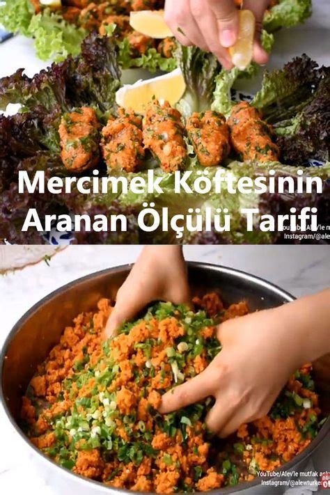 Garanti Ölçülü Mercimek Köftesi Tarifi İlk Hobi 2024 Yemek